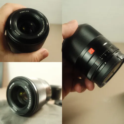 Lente Viltrox 33mm para sony