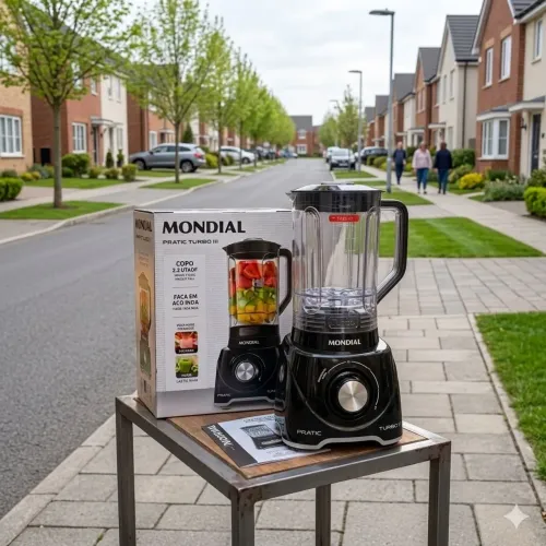 Liquidificador Mondial Turbo 550W Novo Lacrado Com Garantia