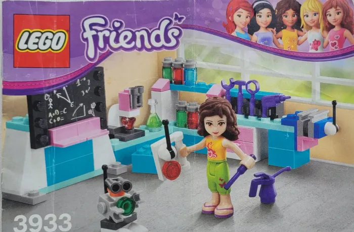 LEGO 3933 - Laboratório da alivia (81 peças)