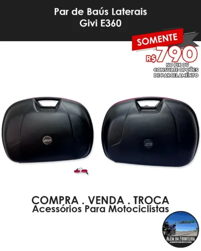Par De Baus Laterais Givi E360