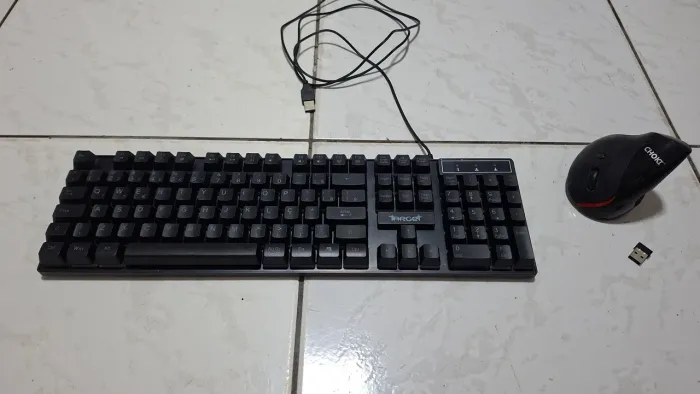 Teclado e mouse