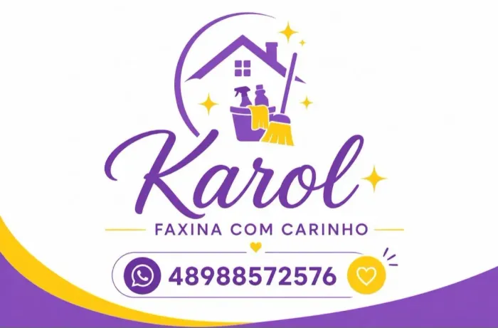 Eu faço limpezas e faxina