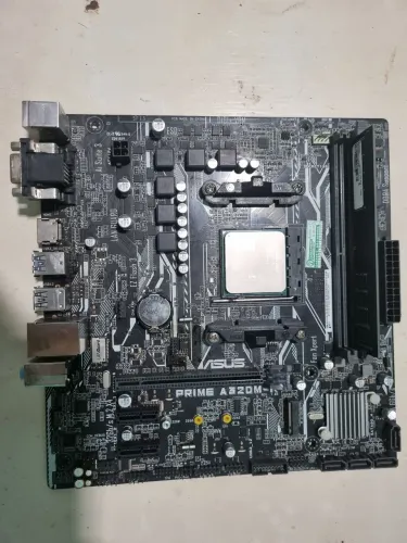 Vendo kit placa mãe processador e memória