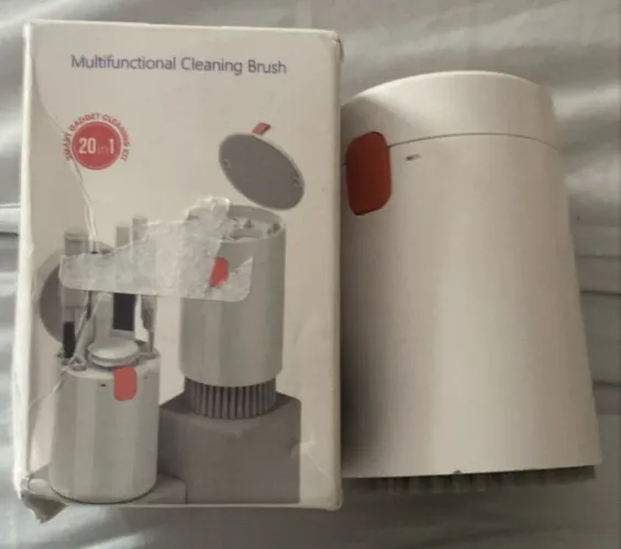 kit escova de limpeza 20 em 1 estojo portatil