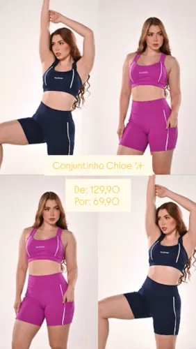 Conjunto academia fitness