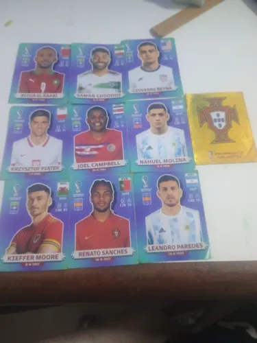 ? Figurinhas da Copa do Mundo 2022 para Colecionadores