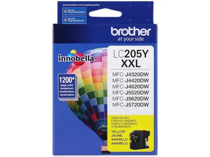 TONNER IMPRESSORA - Brother LC205Y Super High Yield Innobella Ink Cartridge