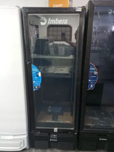 NZ. Freezer vertical porta de vidro 570L Imbera