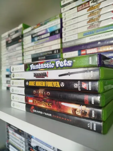 LOTE COM 6 JOGOS PARA XBOX 360.
