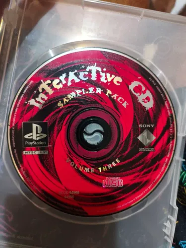 Interactive CD sampler pack PS1 original loose
