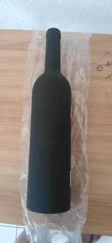 Kit Vinho 5 Peças com Estojo - Saca Rolhas, Aerador, Tampa e Acessórios em Aço Inox