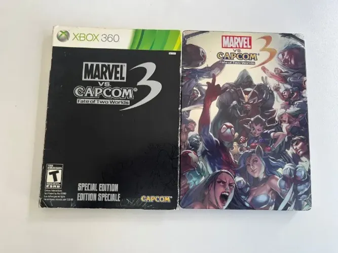 JOGO MARVEL VS CAPCOM 3 FATE OF TWO WORLDS SPECIAL EDITION SEMINOVO - XBOX 360