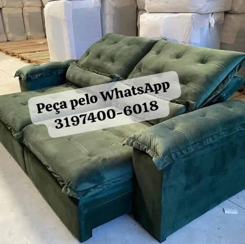 Sofá retrátil e reclinável