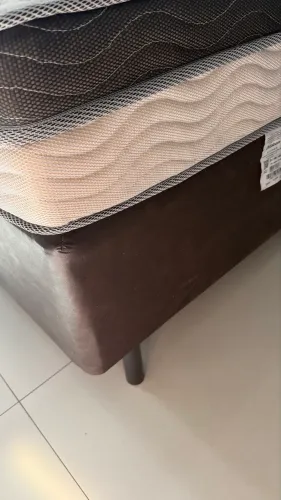 Colchão king mais box