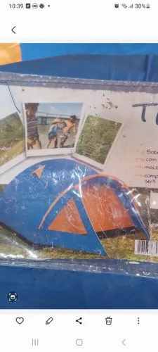 Barraca de camping 4 pessoas