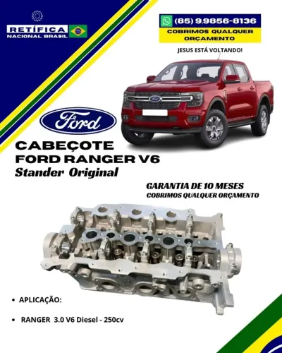 Promoção de Cabeçote Ranger V6