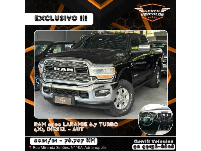 Ram 2500 Laramie 6.7 TDI CD 4X4 Diesel 2021
