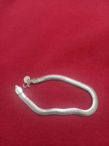 PULSEIRA EM PRATA LEGÍTIMA 925 COM 25CM