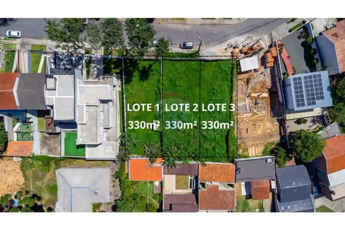 Terreno de 330m2 no Bairro Abranches Jardim Daniela Curitiba/PR