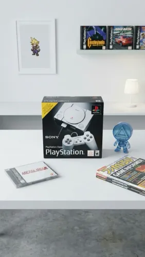 Sony Playstation Classic 16gb Standard Cor Cinza 2020