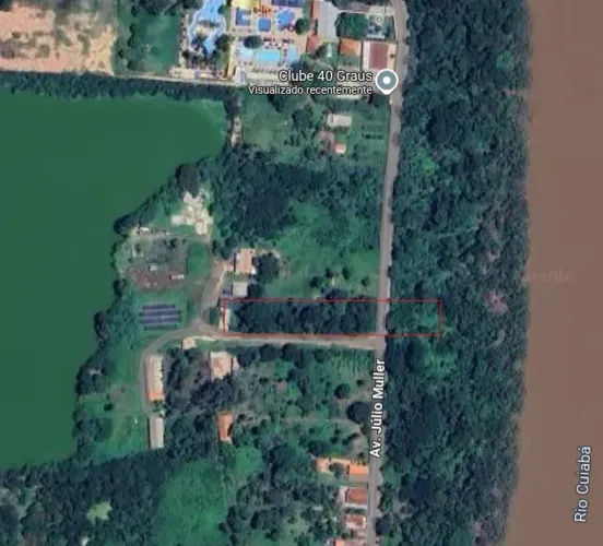 TERRENO À VENDA NO ASFALTO COM ACESSO AO RIO  CARRAPICHO | VÁRZEA GRANDE - MT
