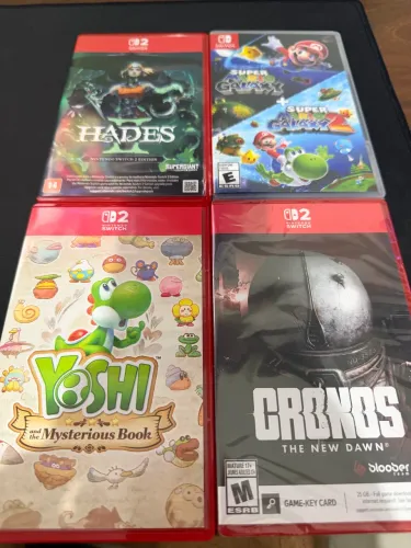 Jogos Nintendo Switch 1 e 2