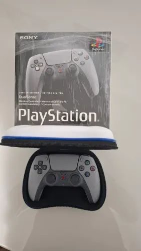 Controle PS5 30 anos topíssimo c/case