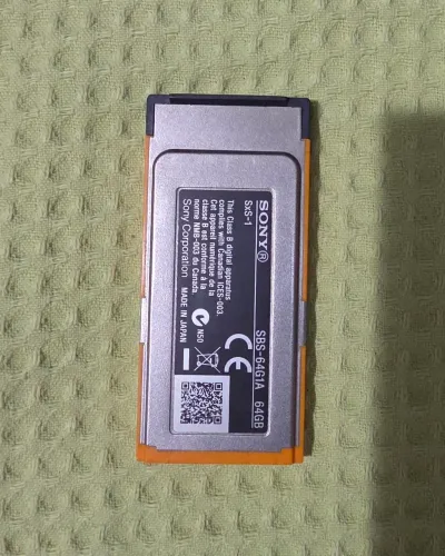 Cartão de memória Sony sxs-1 64gb