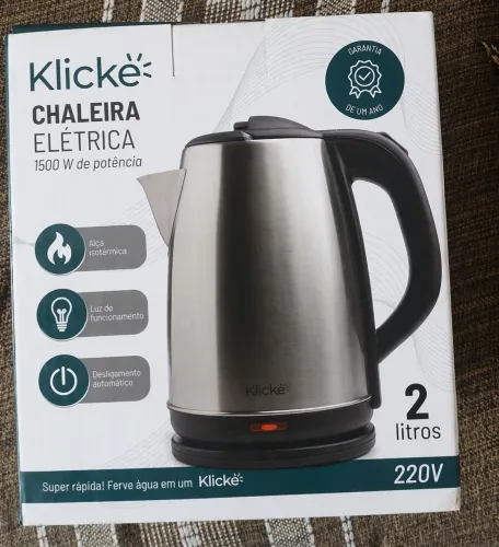 Chaleira Elétrica Klické 2L - 1500W