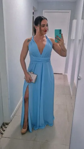 VENDO VESTIDO DE FESTA SEMI NOVO