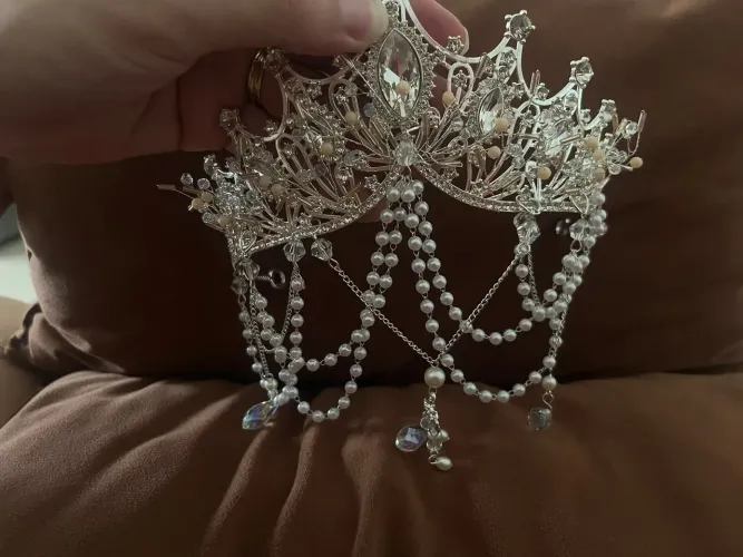 Linda coroa de noiva - Nunca usada