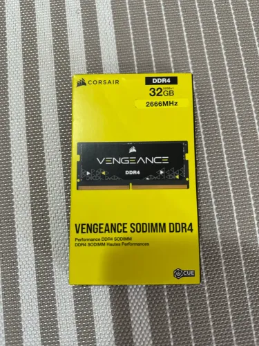 Memória Ram Para Notebook Corsair Ddr4 2666mhz 32gb 1x32gb