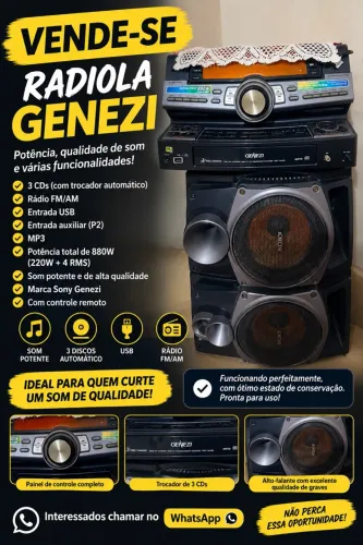 VENDO RADIOLA SONY GENEZI