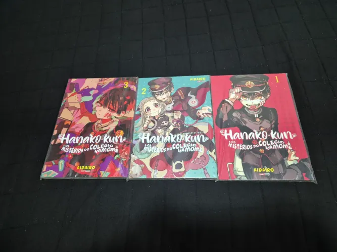 Mangá hanako-kun e os mistérios do colégio kamome Vol.01 ao Vol.03