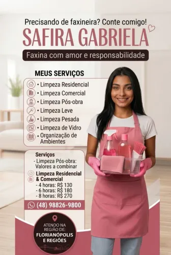Faxina e Organização Profissional