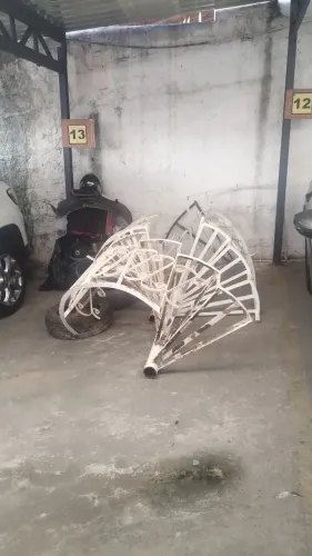 Escadas de ferro