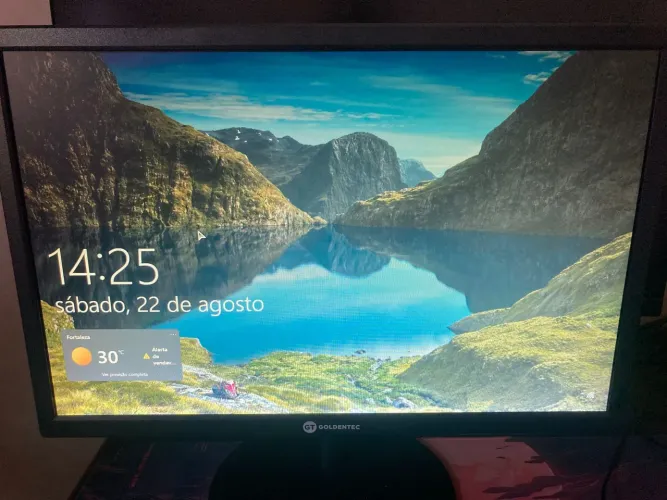Monitor 19" LED Goldentec com HDM