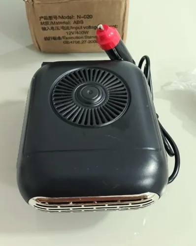 Aquecedor Portátil 12 V 400 W