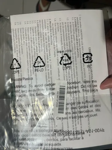 Vendo munitor AOC nunca usado 24 polegadas 100hz