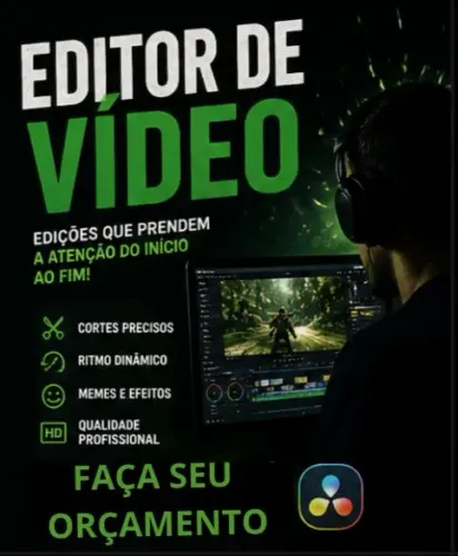 Editor de vídeo Preço acessível DISPONÍVEL 