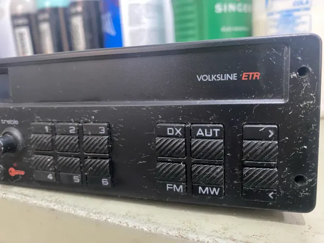 Rádio Volksline ETR - Original com selo Volks