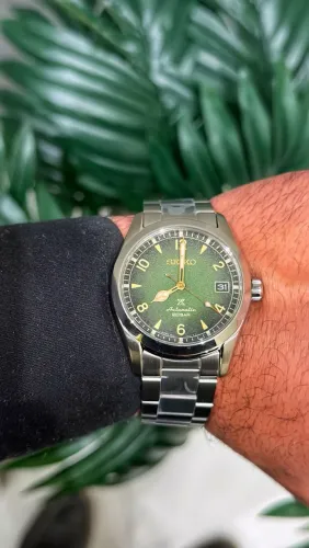 Seiko Prospex Baby Alpinist 38mm | Full Set | Novo, Sem uso