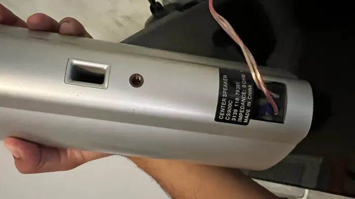 Caixas Surround Philips 100w 8ons para Receivers