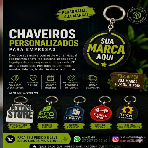 CHAVEIROS PERSONALIZADOS