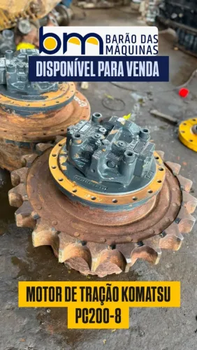 MOTOR DE TRAÇÃO KOMATSU PC200-8