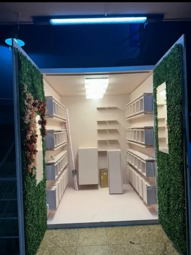 Stand Espaço loja completo com iluminação