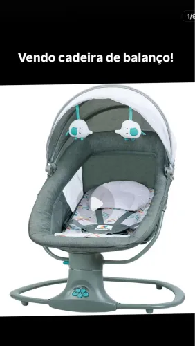 Cadeira de balanço pra bebê 