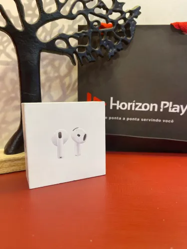 Promoção fone Apple AirPods 4 white 