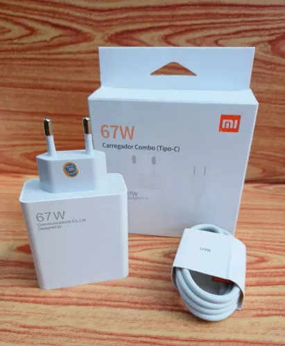 Carregador para Celular Android - 67w - Novo - Entregamos