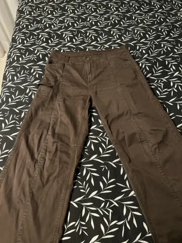 Calça Zara Baggy Marrom